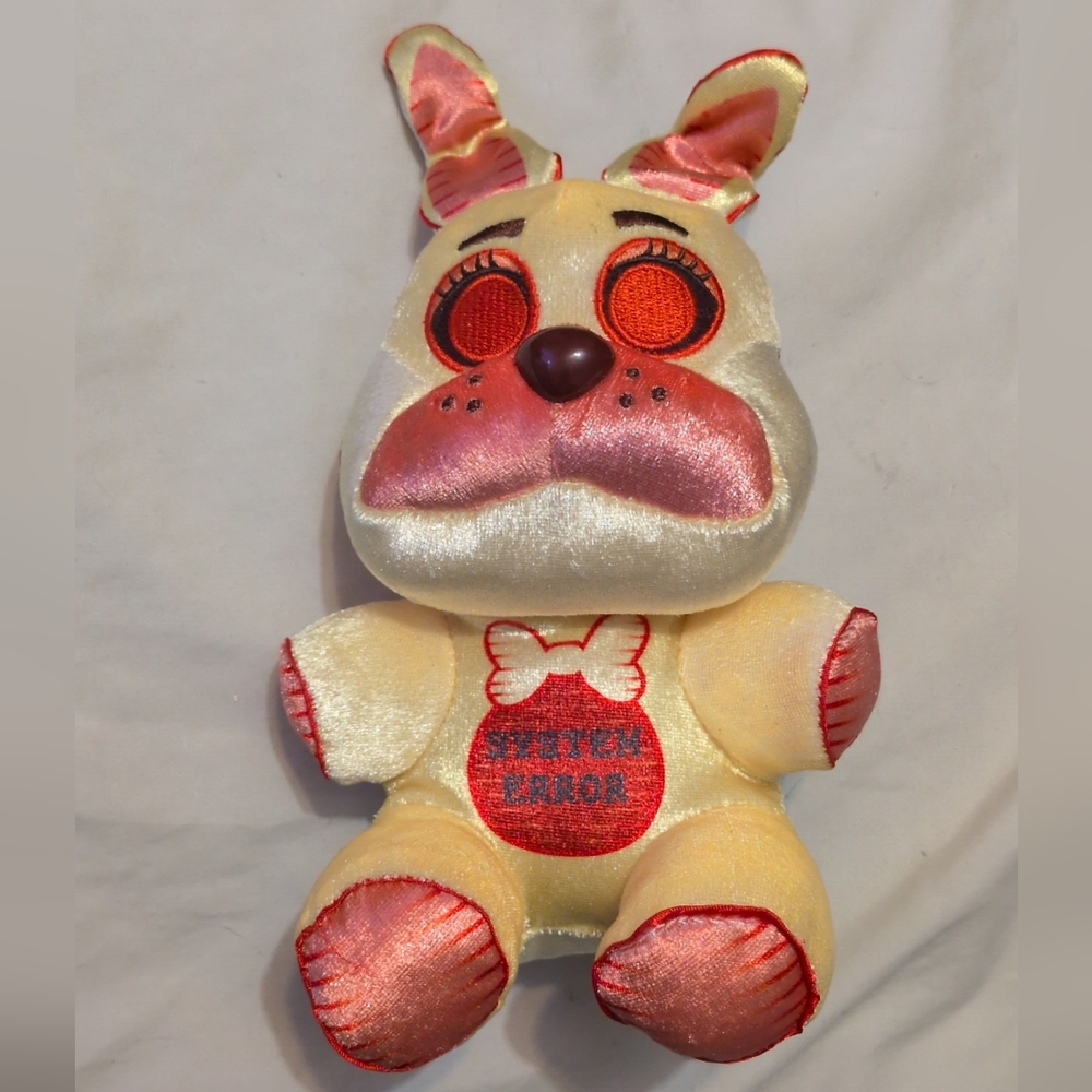 Five Nights At Freddie's System Error Inverted Bonnie Yellow Funko Plush